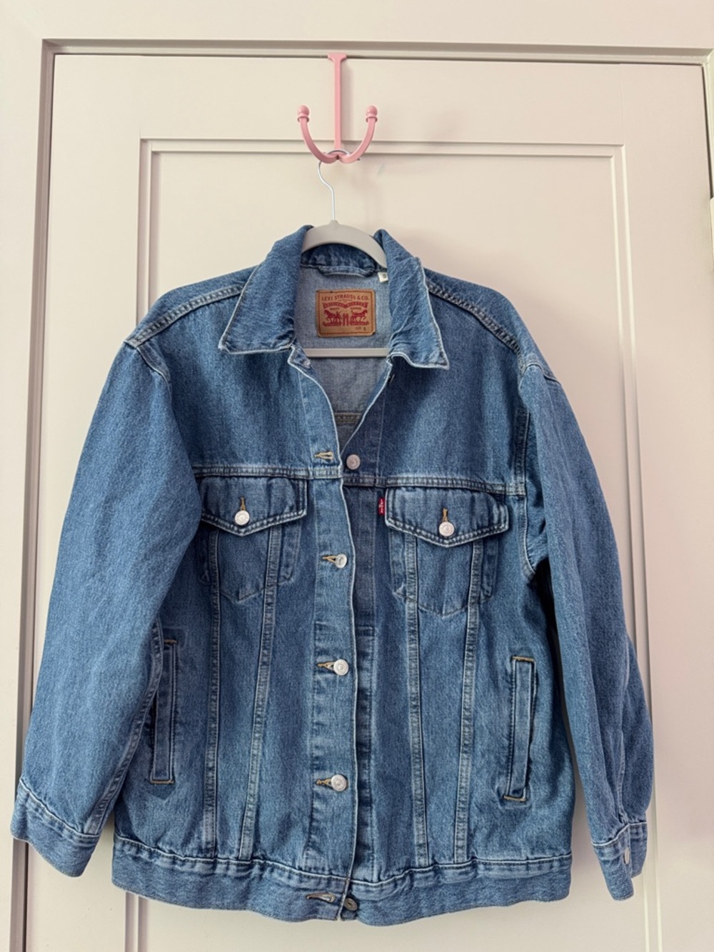 Levi's Blue Denim Trucker Jacket - Women's Classic Fit